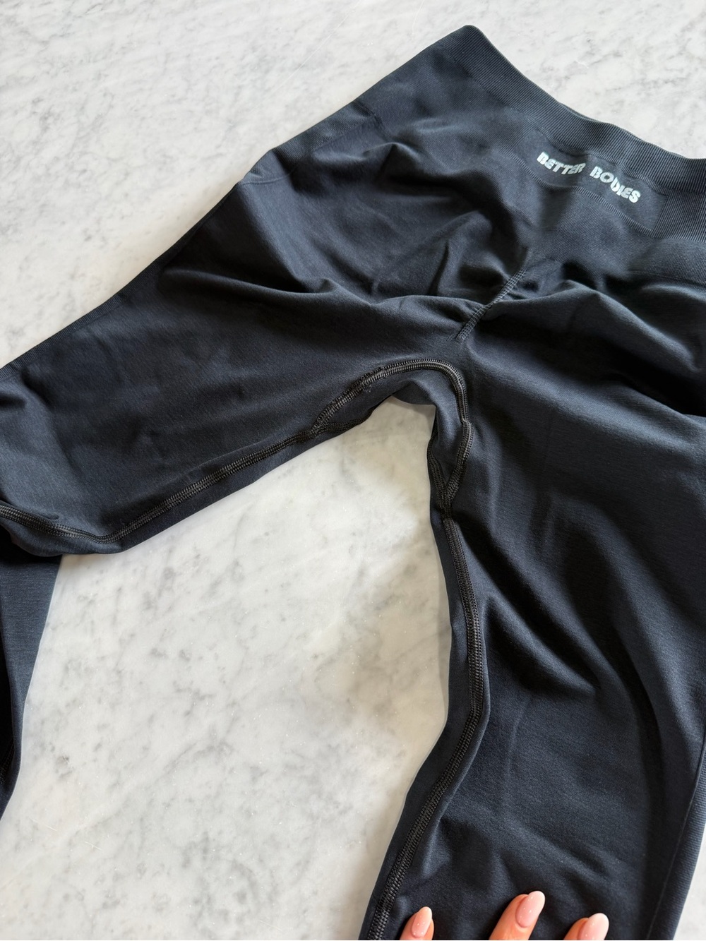 Better Bodies Scrunch Butt Leggings Black High Waist Gym (Fits like M) - Picture 6 of 6